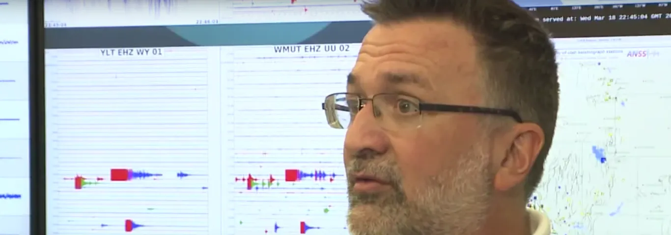 Keith Koper on the news describing the science of earthquakes