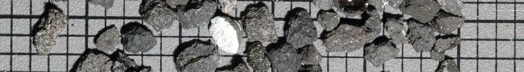 Small rock fragments