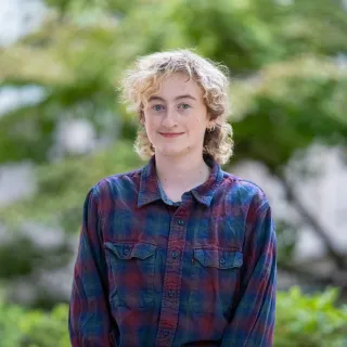 "Graduate Student Annie Maloney"