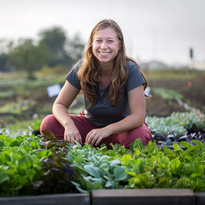 Rachel Folkerts at Plant It Forward